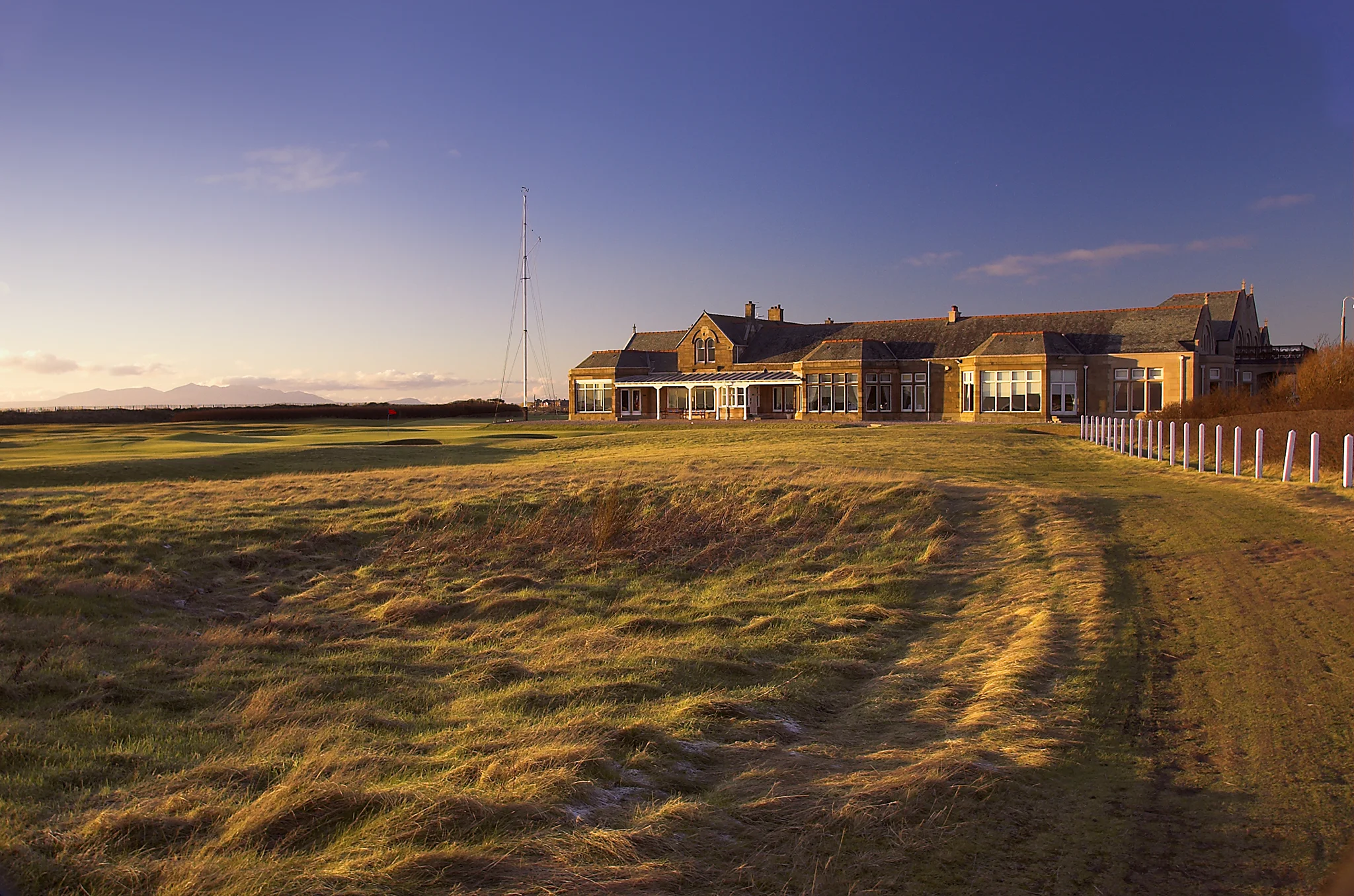 Royal Troon clubhouse
